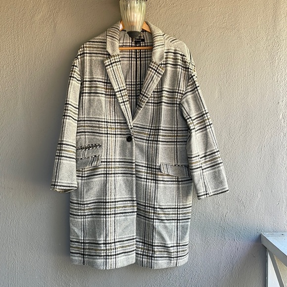 Madewell (Mostly) Wool Coat. Women’s Large - Picture 1 of 7